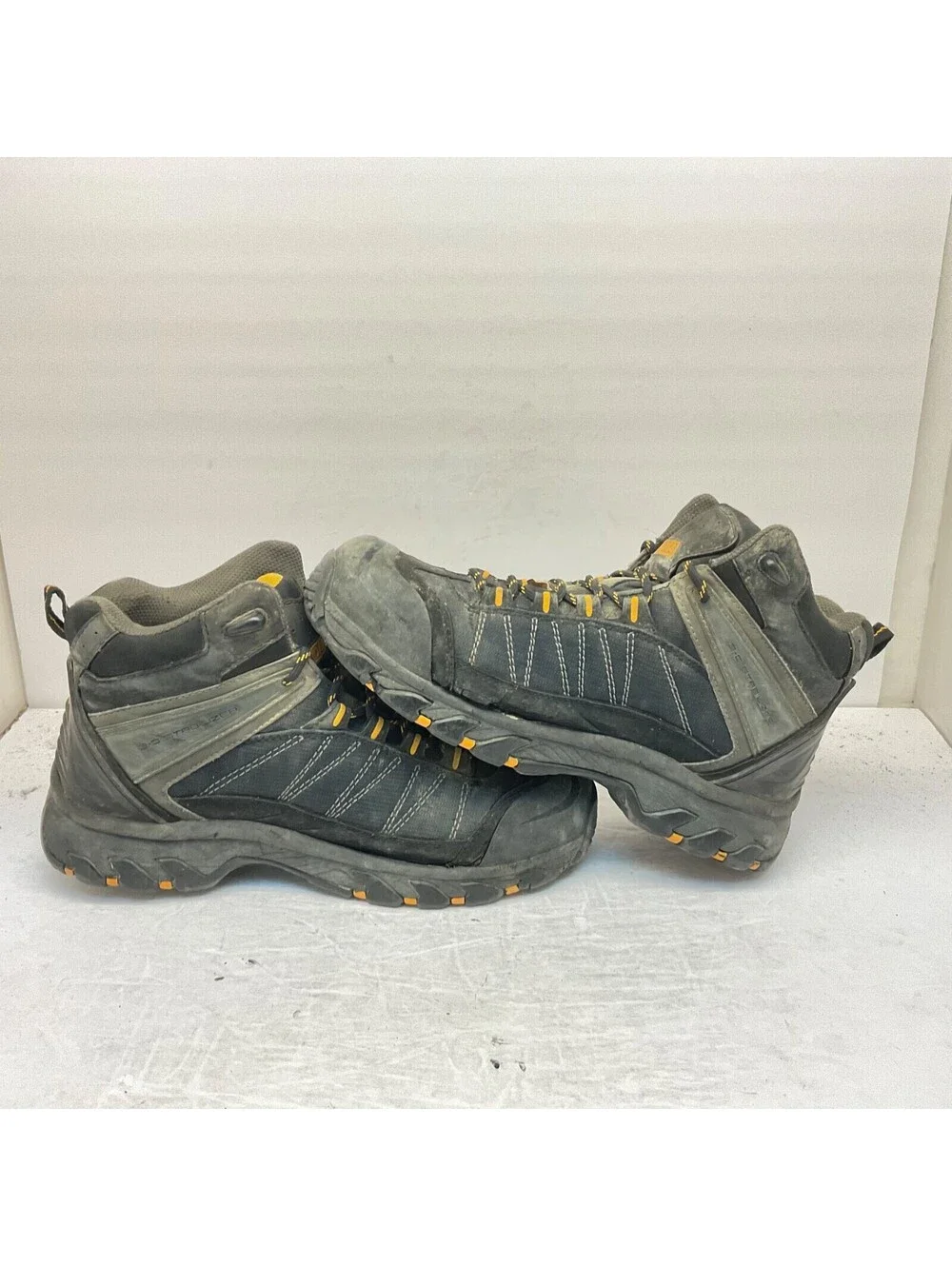 Dakota Men's Mid-Cut Quad Comfort Steel Toe CP Work Boots Black Size 9.5EE